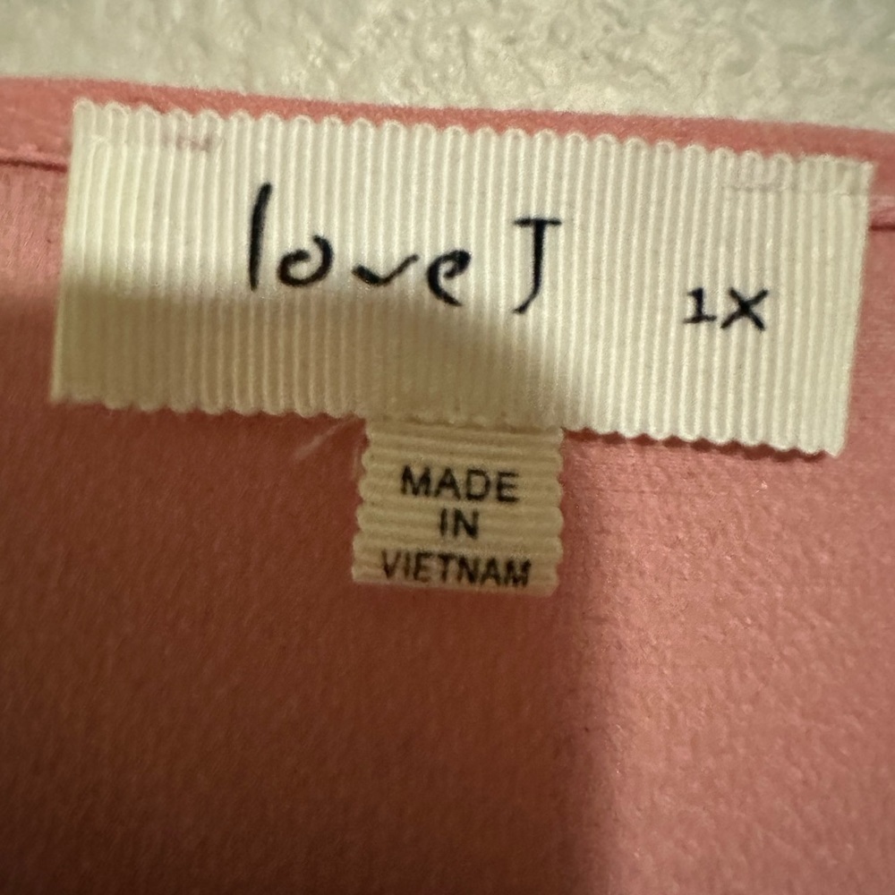 Love J Blouse 1X - Picture 3 of 7